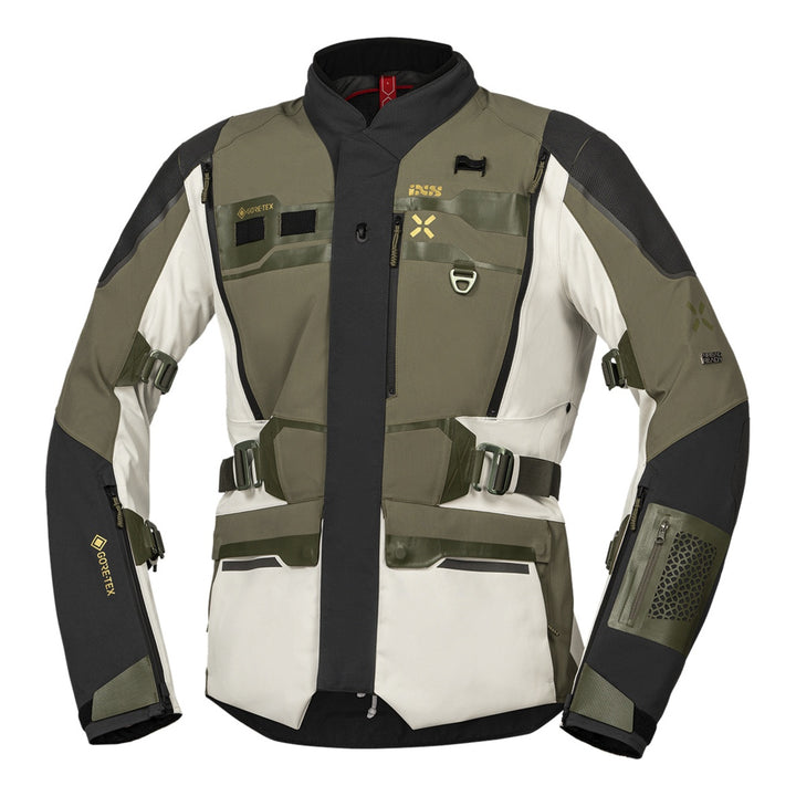 iXS Venture-GTX 1.0 Laminatjacke cool grey-oliv grau-grün
