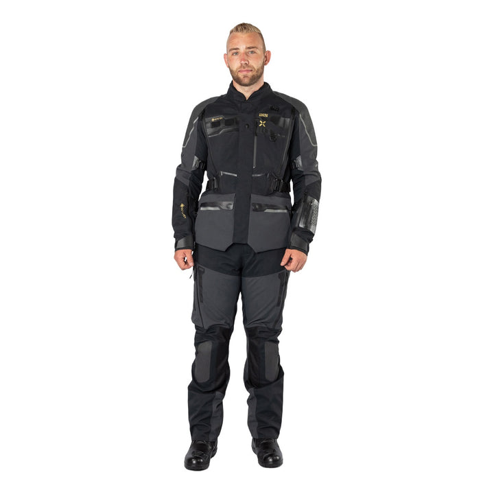 iXS Venture-GTX 1.0 Laminatjacke schwarz-mittelgrau schwarz-grau