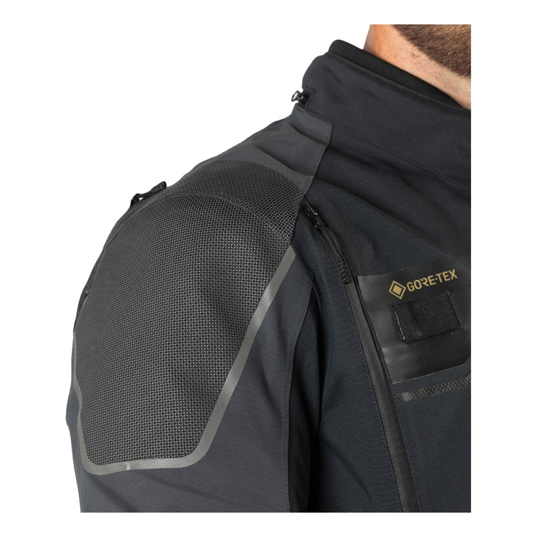iXS Venture-GTX 1.0 Laminatjacke schwarz-mittelgrau schwarz-grau