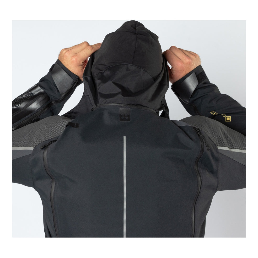iXS Venture-GTX 1.0 Laminatjacke schwarz-mittelgrau schwarz-grau