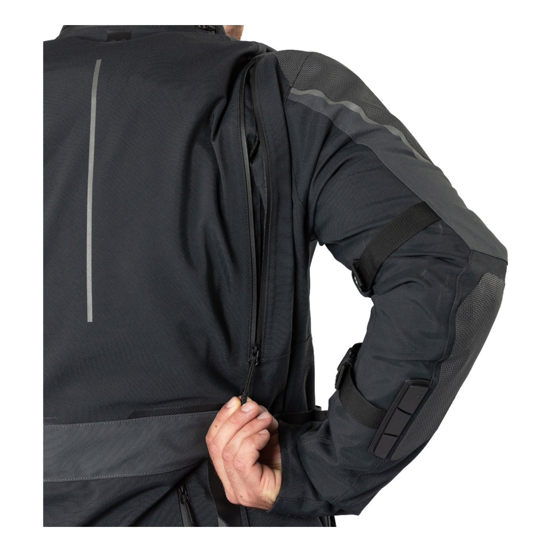 iXS Venture-GTX 1.0 Laminatjacke schwarz-mittelgrau schwarz-grau