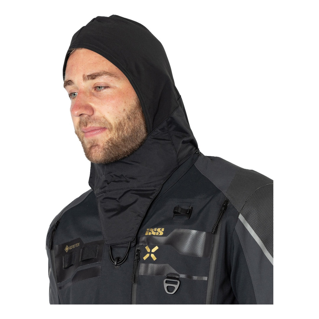 iXS Venture-GTX 1.0 Laminatjacke schwarz-mittelgrau schwarz-grau