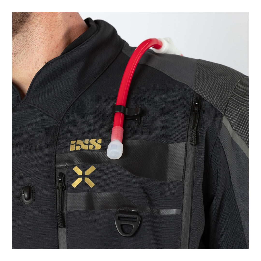 iXS Venture-GTX 1.0 Laminatjacke schwarz-mittelgrau schwarz-grau