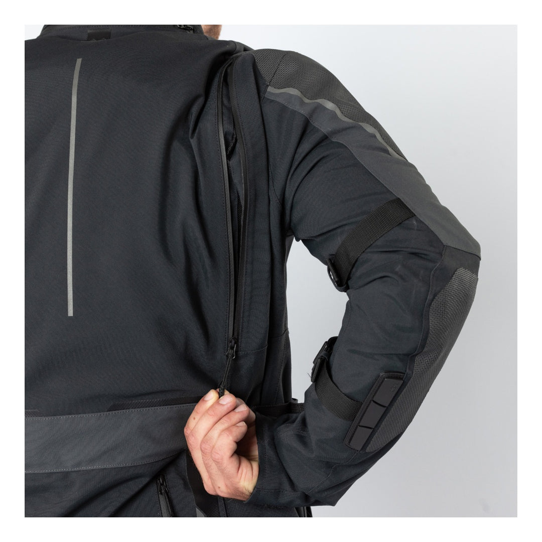 iXS Venture-GTX 1.0 Laminatjacke schwarz-mittelgrau schwarz-grau