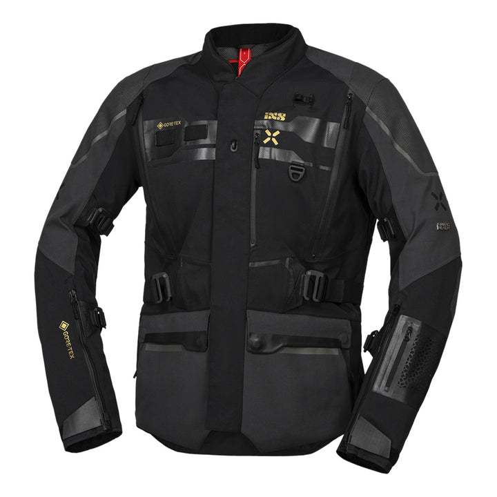 iXS Venture-GTX 1.0 Laminatjacke schwarz-mittelgrau schwarz-grau