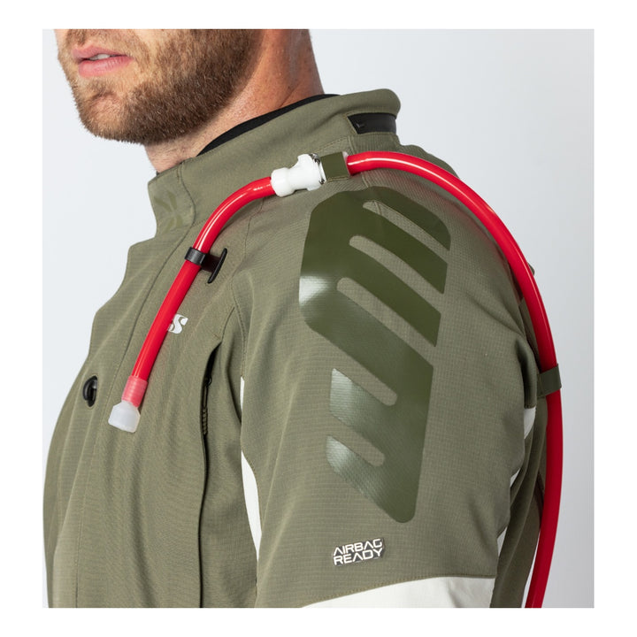 iXS Venture-STX 1.0 Laminatjacke hellgrau-oliv
