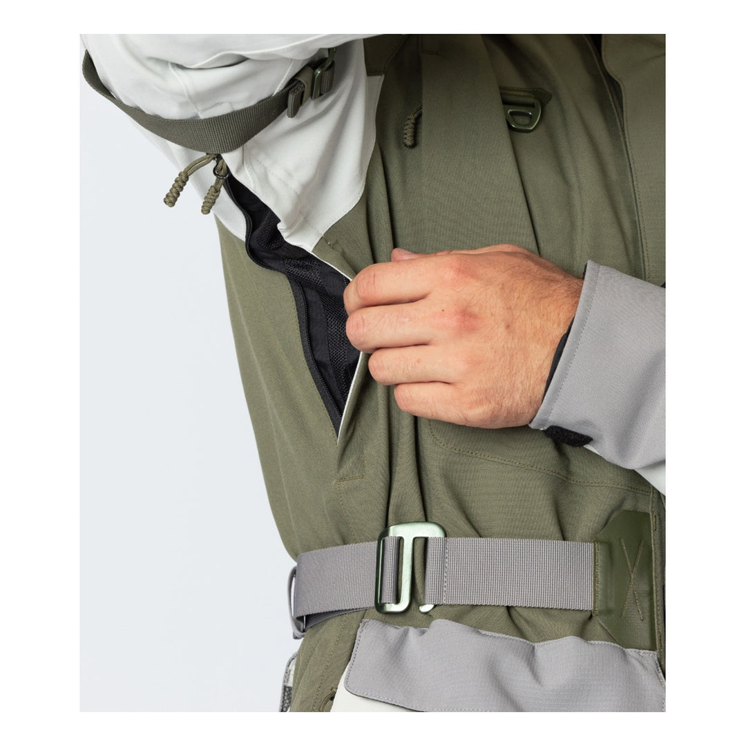 iXS Venture-STX 1.0 Laminatjacke hellgrau-oliv