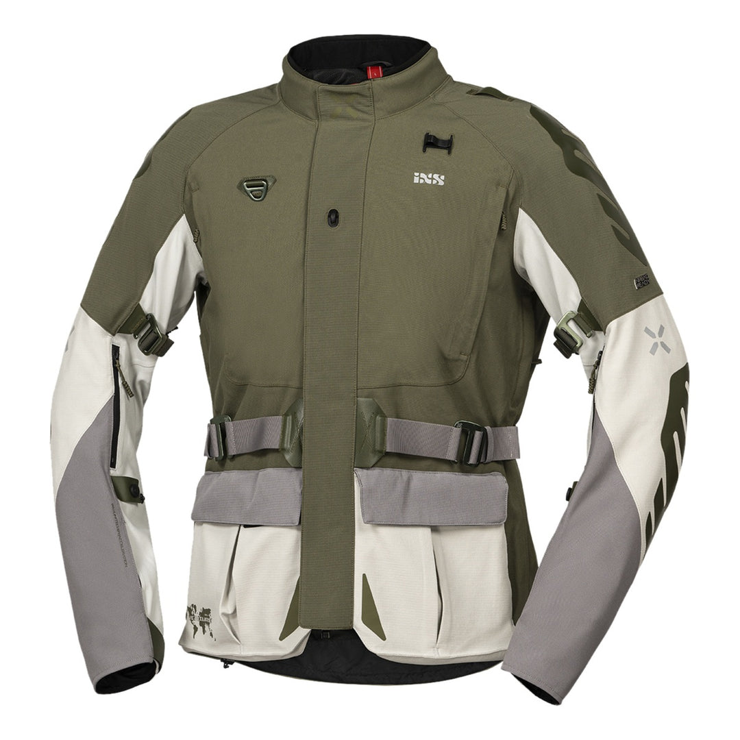 iXS Venture-STX 1.0 Laminatjacke hellgrau-oliv