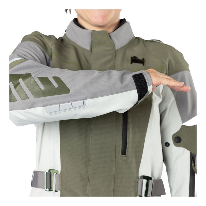 iXS Venture-STX 1.0 WMS Laminatjacke hellgrau-oliv