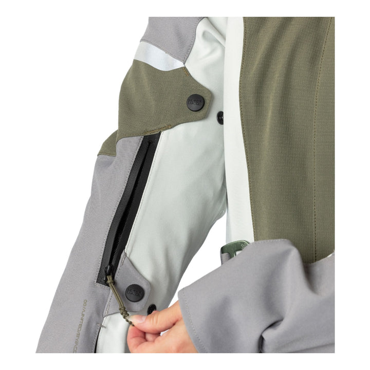 iXS Venture-STX 1.0 WMS Laminatjacke hellgrau-oliv