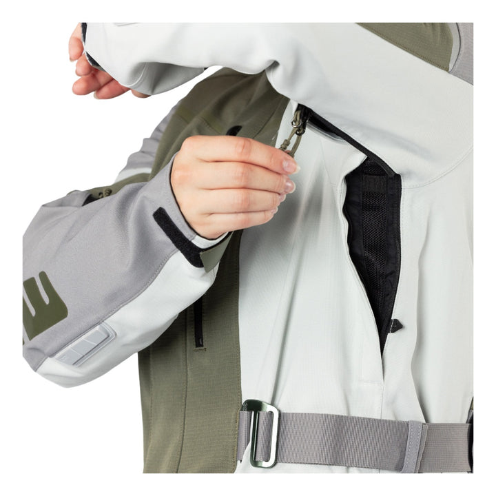 iXS Venture-STX 1.0 WMS Laminatjacke hellgrau-oliv