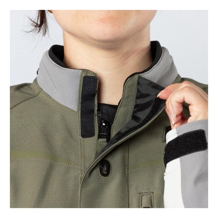 iXS Venture-STX 1.0 WMS Laminatjacke hellgrau-oliv