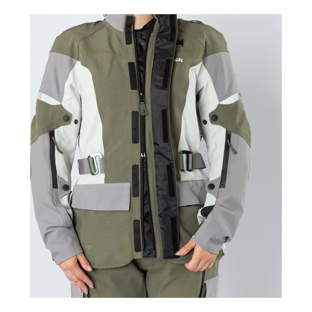 iXS Venture-STX 1.0 WMS Laminatjacke hellgrau-oliv