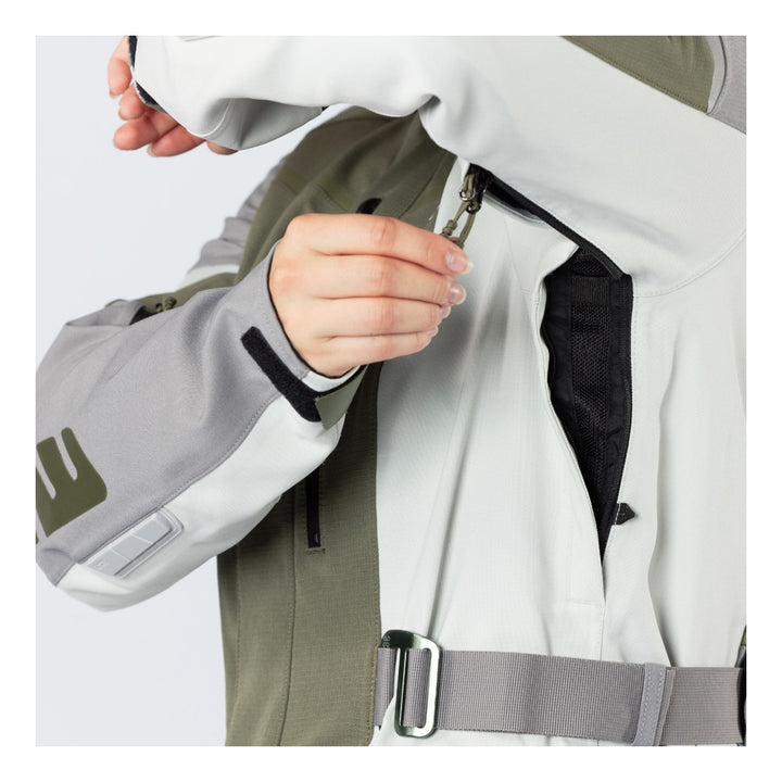 iXS Venture-STX 1.0 WMS Laminatjacke hellgrau-oliv