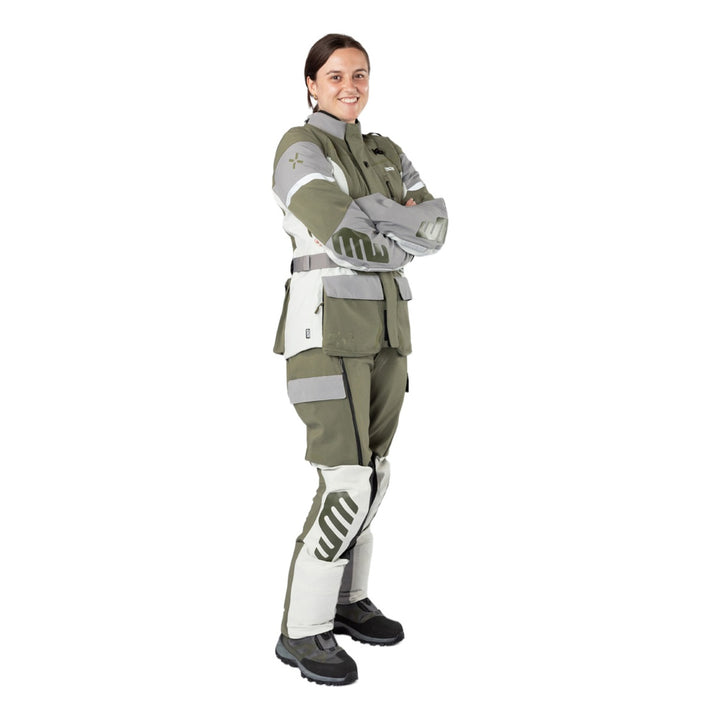 iXS Venture-STX 1.0 WMS Laminatjacke hellgrau-oliv