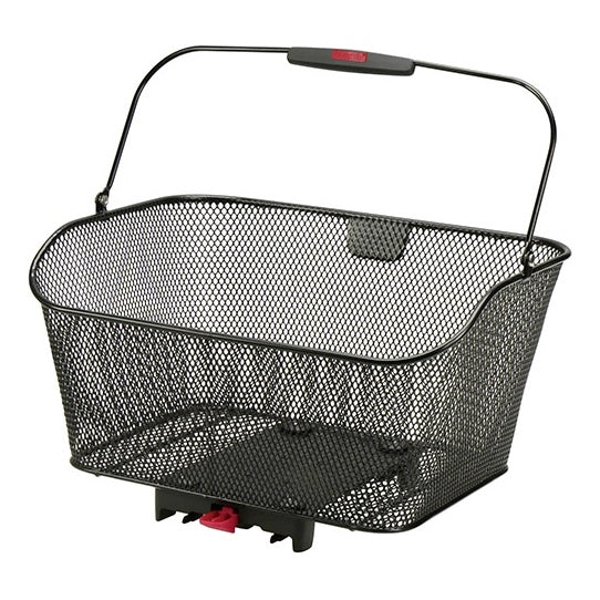 Klickfix Gepäckträgerkorb quer Metall CITY Racktime 1.0 - 20L 