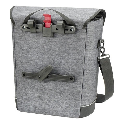Klickfix Gepäckträgertasche CITA 2 grau 18-20L 