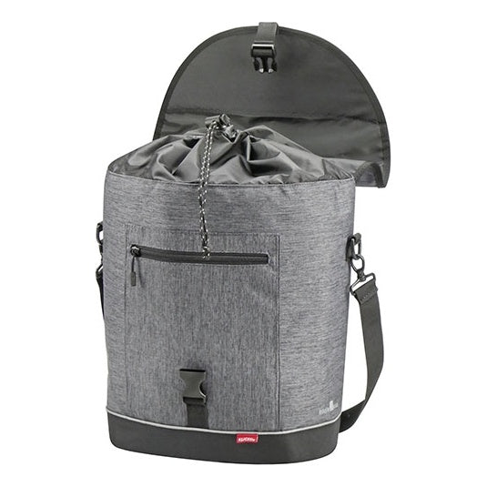 Klickfix Gepäckträgertasche CITA 2 grau 18-20L 