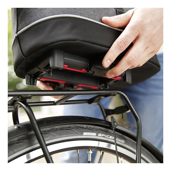 Klickfix Gepäckträgertasche RACKPACK LIGHT UniKlip grau 8L 