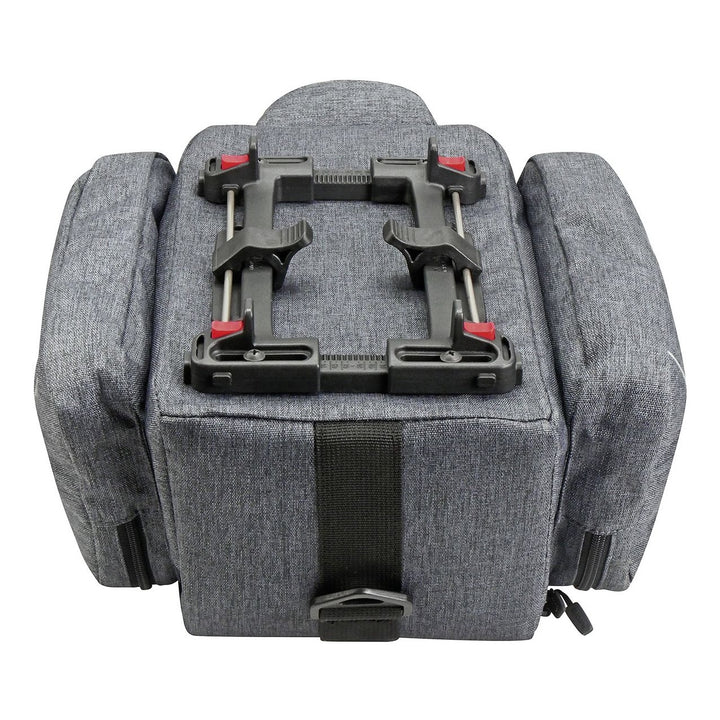 Klickfix Gepäckträgertasche RACKPACK SPORT UniKlip 2 grau 12L 