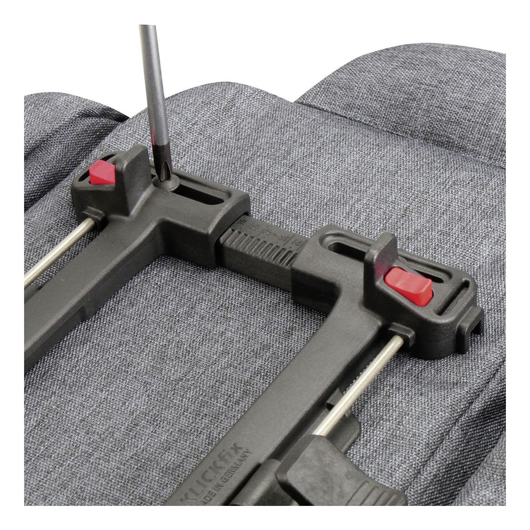 Klickfix Gepäckträgertasche RACKPACK SPORT UniKlip 2 grau 12L 