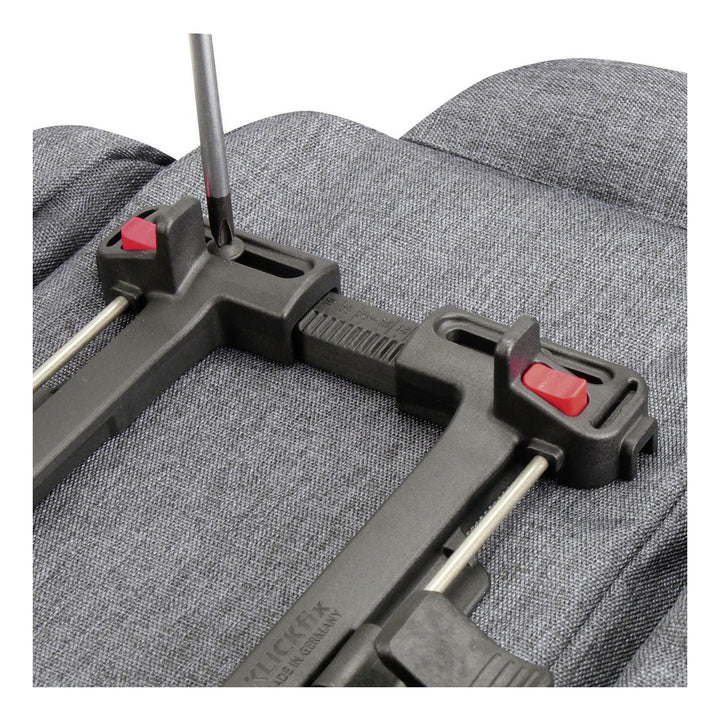Klickfix Gepäckträgertasche RACKPACK SPORT UniKlip 2 grau 12L 