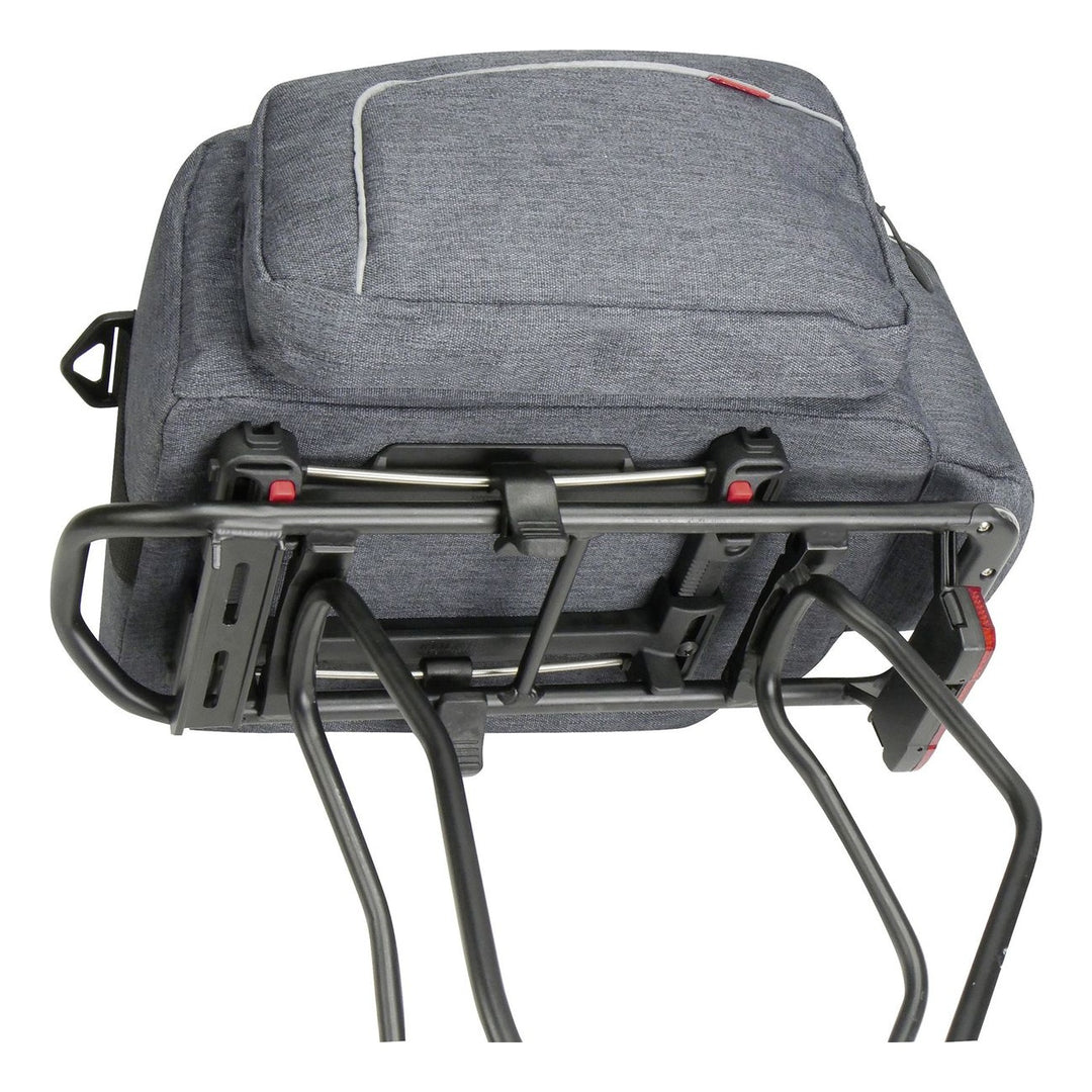 Klickfix Gepäckträgertasche RACKPACK SPORT UniKlip 2 grau 12L 