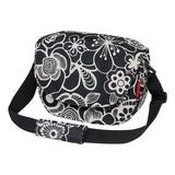 Klickfix Lenkertasche FUNBAG fleur schwarz 4L 