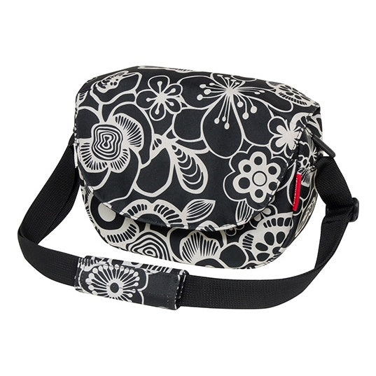 Klickfix Lenkertasche FUNBAG fleur schwarz 4L 