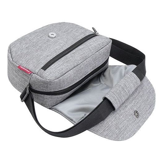 Klickfix Lenkertasche FUNBAG twist silver 4L 