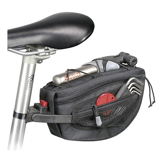 Klickfix Satteltasche CONTOURA schwarz 2L 