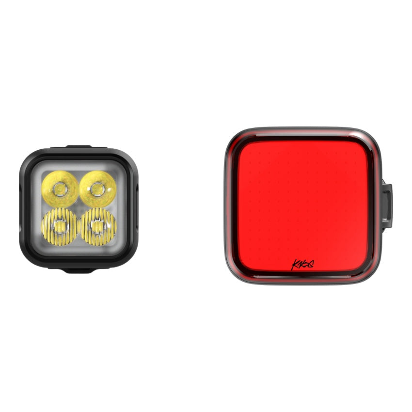 Knog Lichtset Blinder 1000 &amp; Blinder Square schwarz