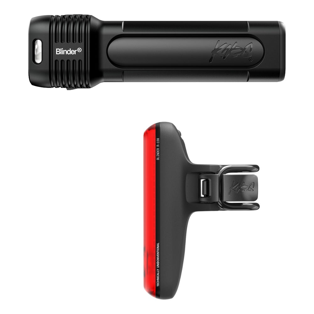 Knog Lichtset Blinder 1400 & Blinder R150 schwarz