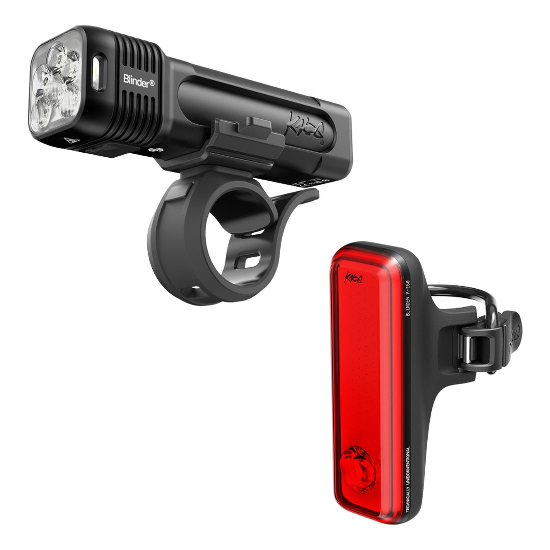 Knog Lichtset Blinder 1400 & Blinder R150 schwarz