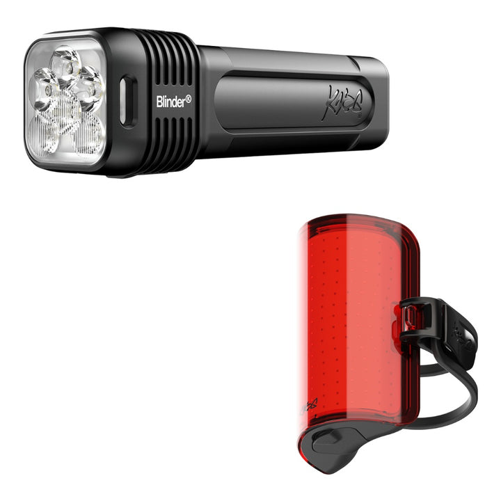 Knog Lichtset Blinder 1400 &amp; Cobber Reflex schwarz