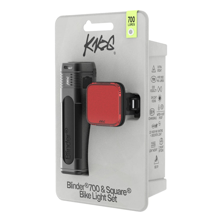 Knog Lichtset Blinder 700 &amp; Blinder Square schwarz