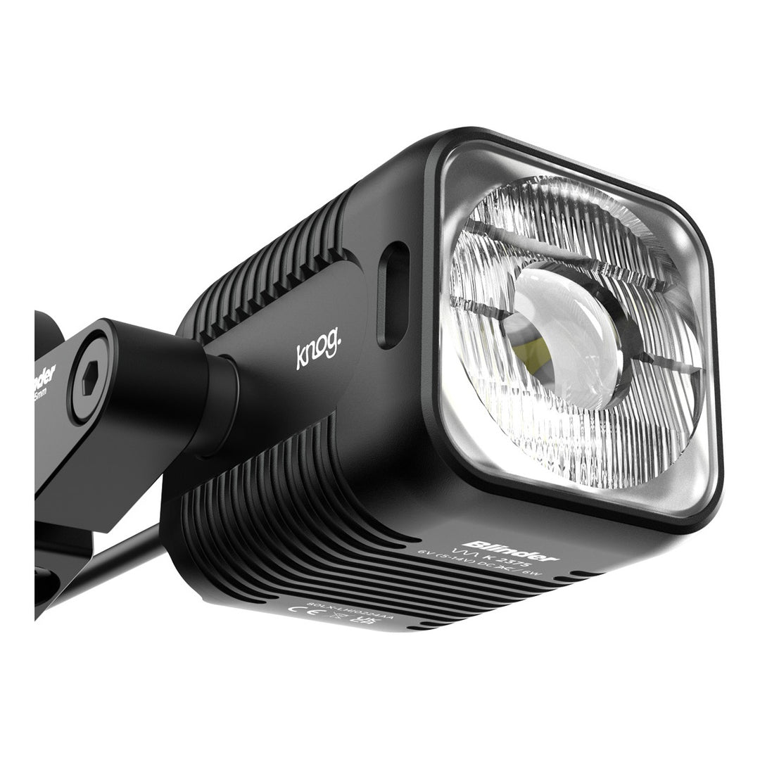 Knog Scheinwerfer Blinder E 120 Lux mit Lenkerhalter ohne Reflektor schwarz