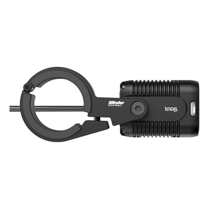 Knog Scheinwerfer Blinder E 120 Lux mit Lenkerhalter ohne Reflektor schwarz