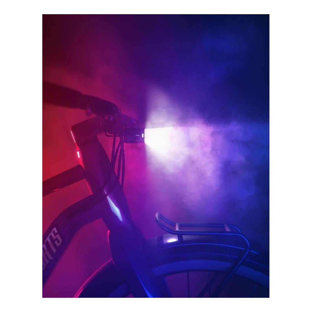 Knog Scheinwerfer Blinder E 120 Lux mit Lenkerhalter ohne Reflektor schwarz