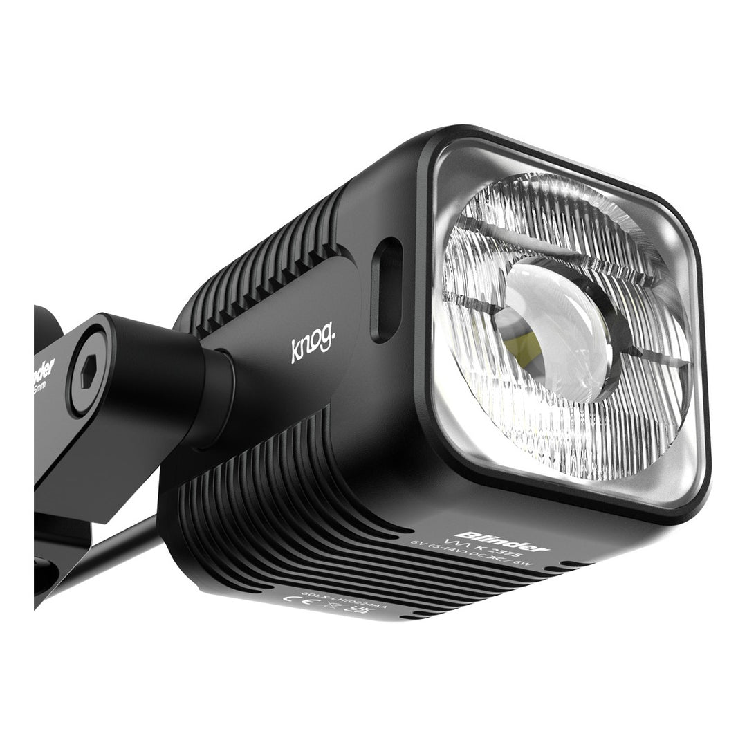 Knog Scheinwerfer Blinder E 80 Lux mit Lenkerhalter ohne Reflektor schwarz