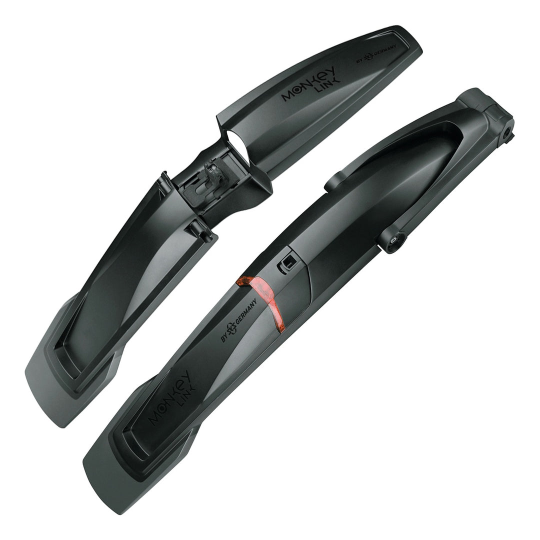 MonkeyLink Steckschutzblechgarnitur Fender Recharge 26 - 29" schwarz