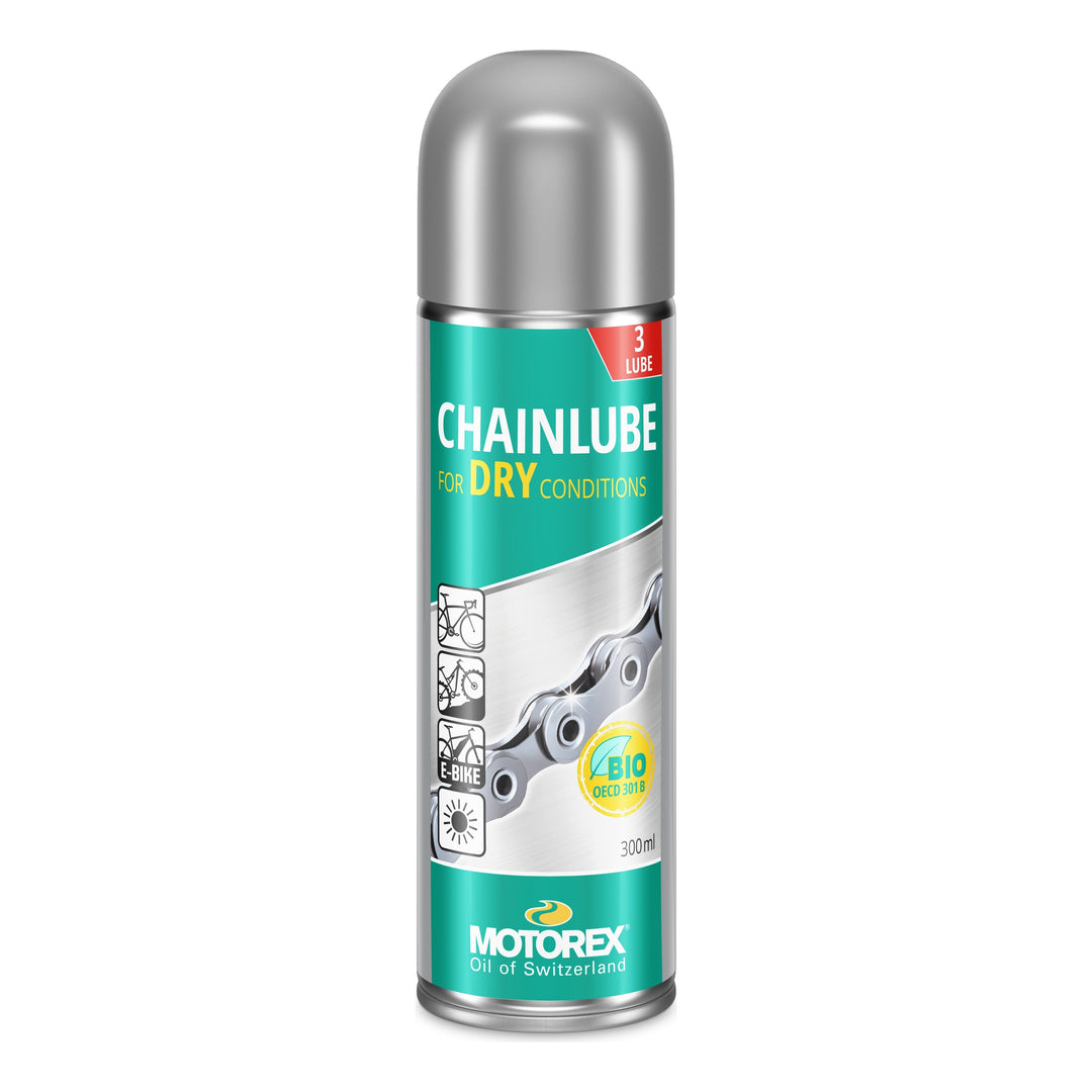 Motorex Chainlube DRY Kettenöl Spray 300 ml 
