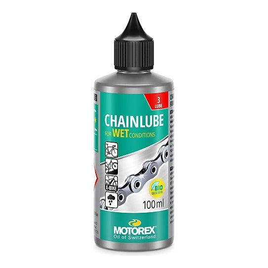 Motorex Chainlube WET Kettenöl Flasche 100 ml 