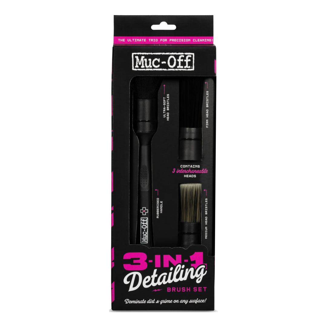 Muc-Off 3 in 1 Detainling Brush Set 