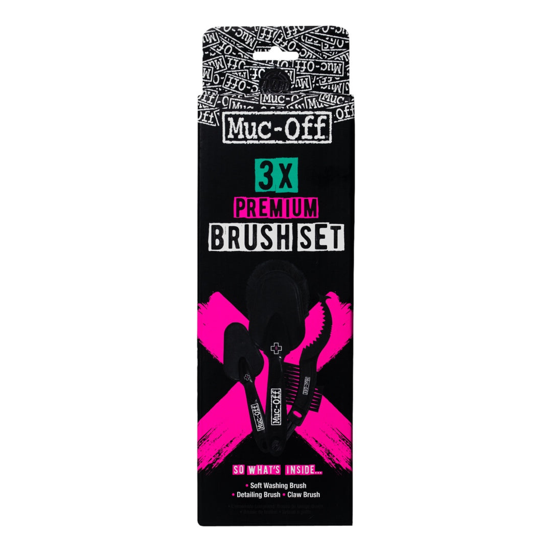 Muc-Off 3 x Brush Set 