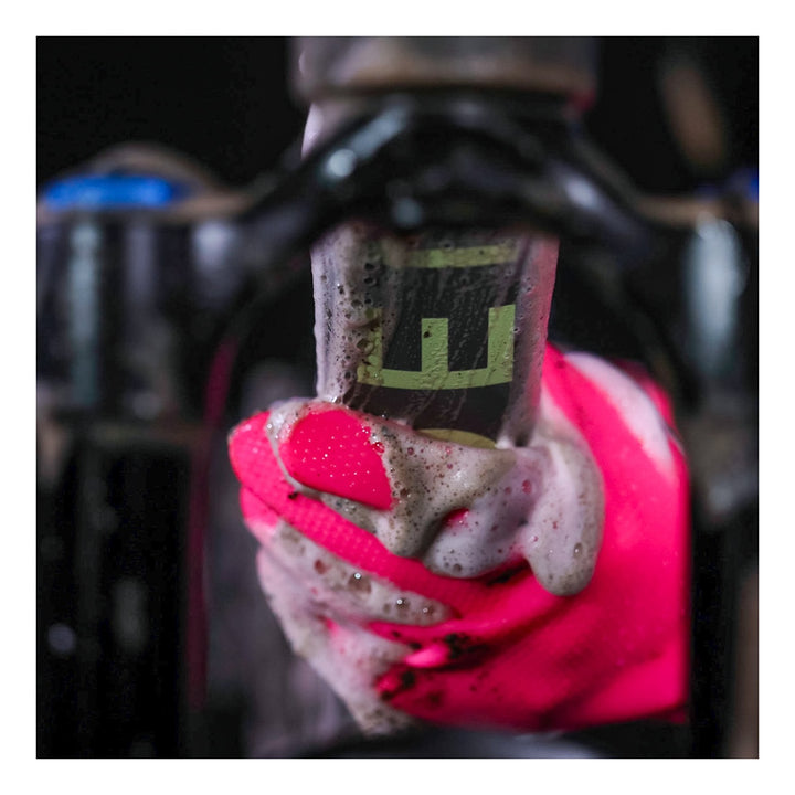 Muc-Off Deep Scrubber Gloves pink