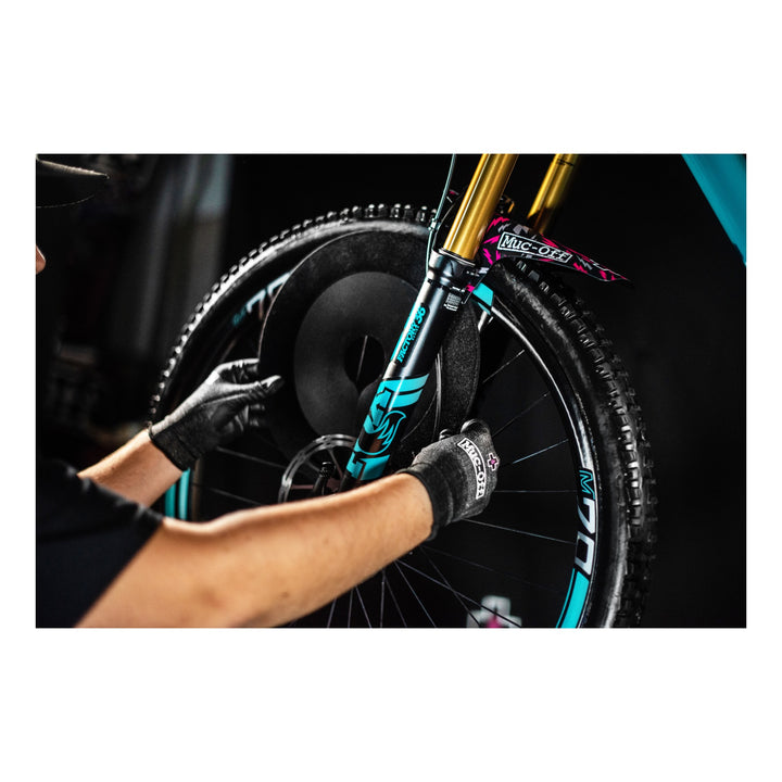 Muc-Off Disc Brake Covers bolt 2 Stk. schwarz-rosa