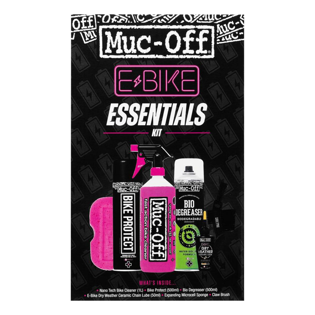 Muc-Off eBike Essentials Clean Protect &amp; Lube Kit 