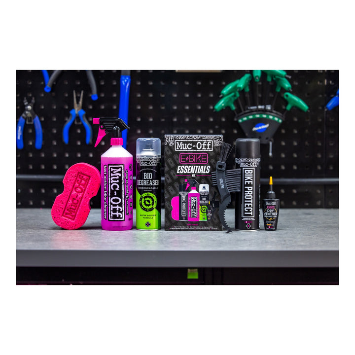 Muc-Off eBike Essentials Clean Protect &amp; Lube Kit 