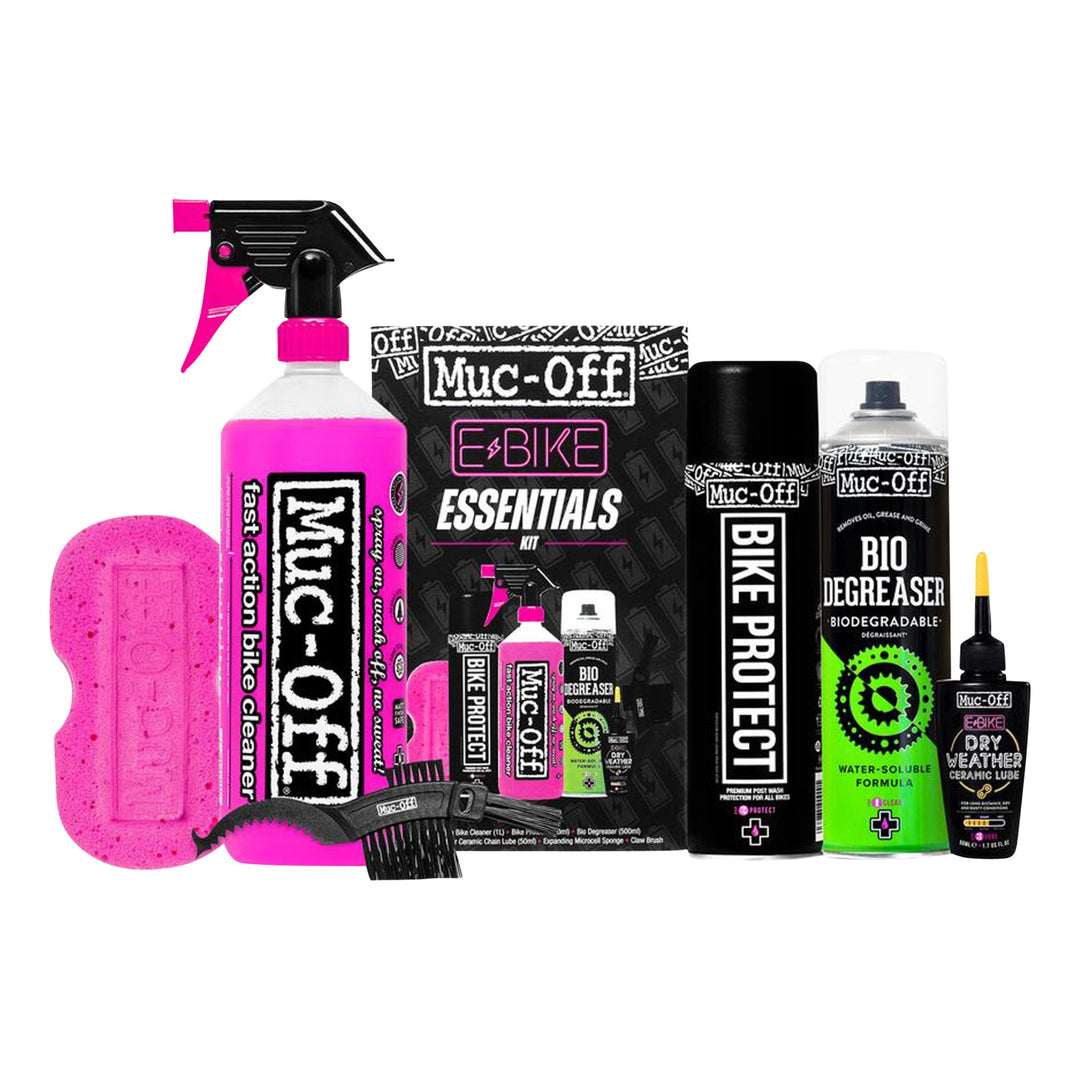 Muc-Off eBike Essentials Clean Protect &amp; Lube Kit 